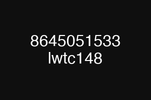 8645051533 lwtc148